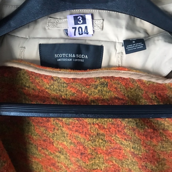 * SOLD* Ladies scotch & Soda trench coat - Picture 5 of 5